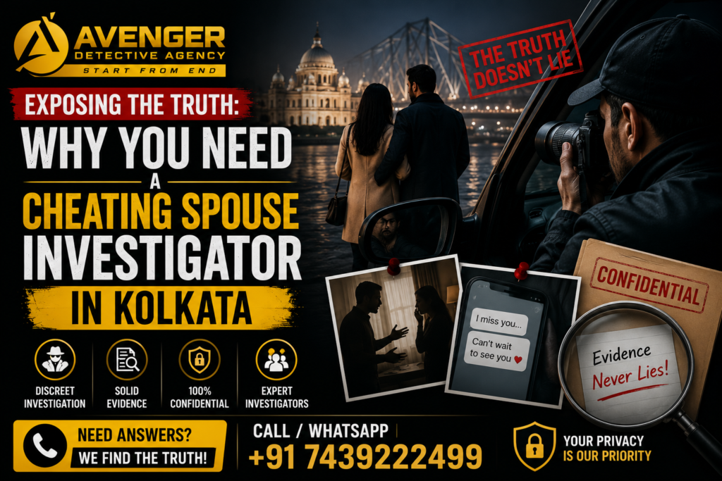 cheating spouse investigation kolkata