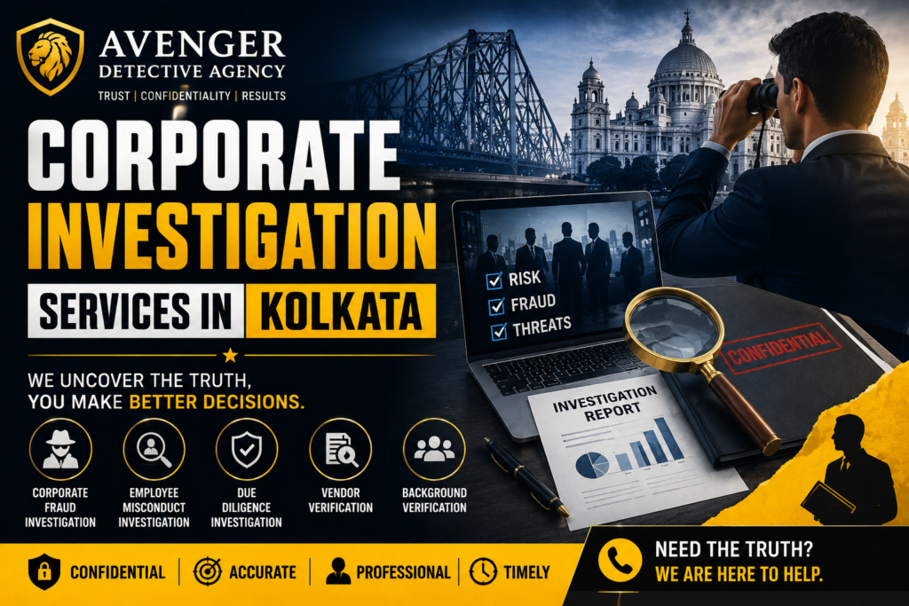 corporate investigation services kolkata