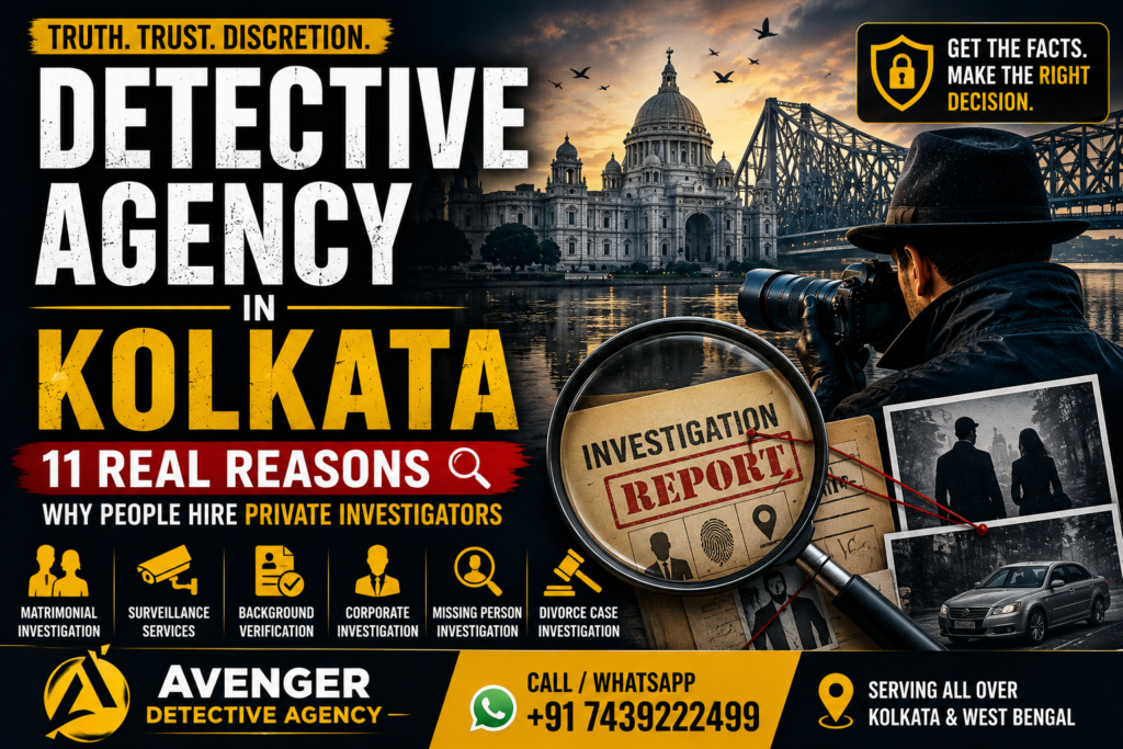 Detective Agency in Kolkata