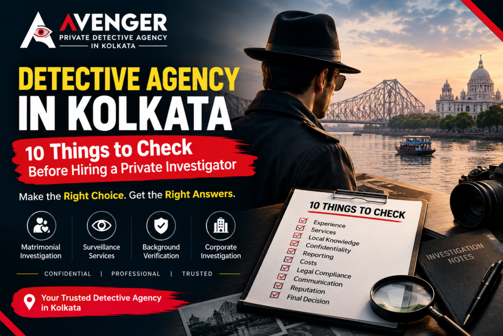 detective agency in kolkata